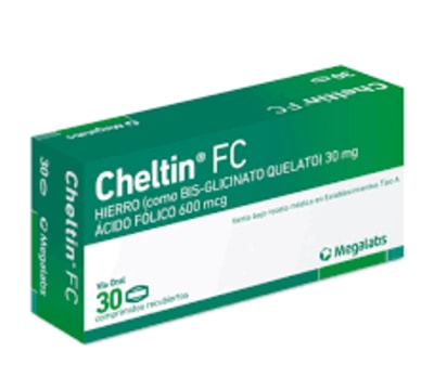 Cheltin Fc 30 Comprimido Recubierto